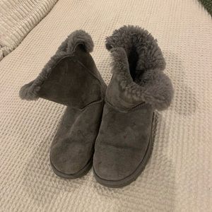 UGG Fur Gray Boots